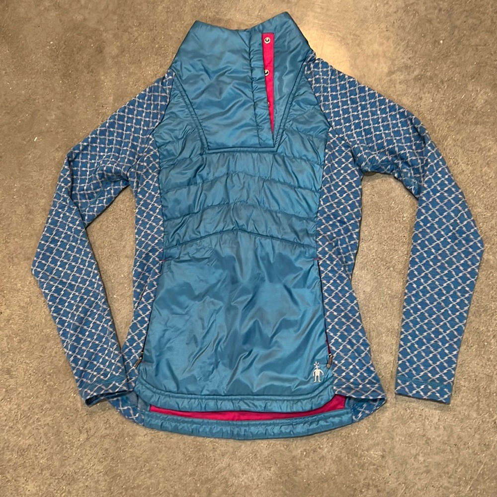 Smartwool sweater puffy vest size Small